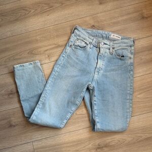 AG Adriano Goldschmied Light Wash Denim Jeans